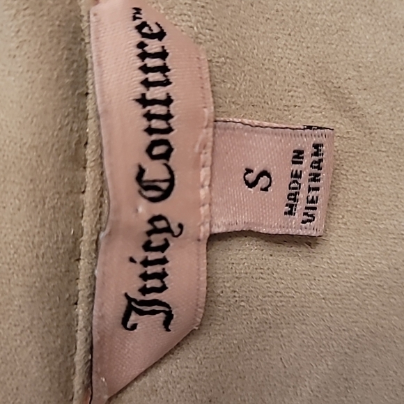 Juicy couture women's open  front vest, Ivory color, size: small - Picture 11 of 11